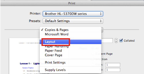 Mac Microsoft Office Print Two Sided